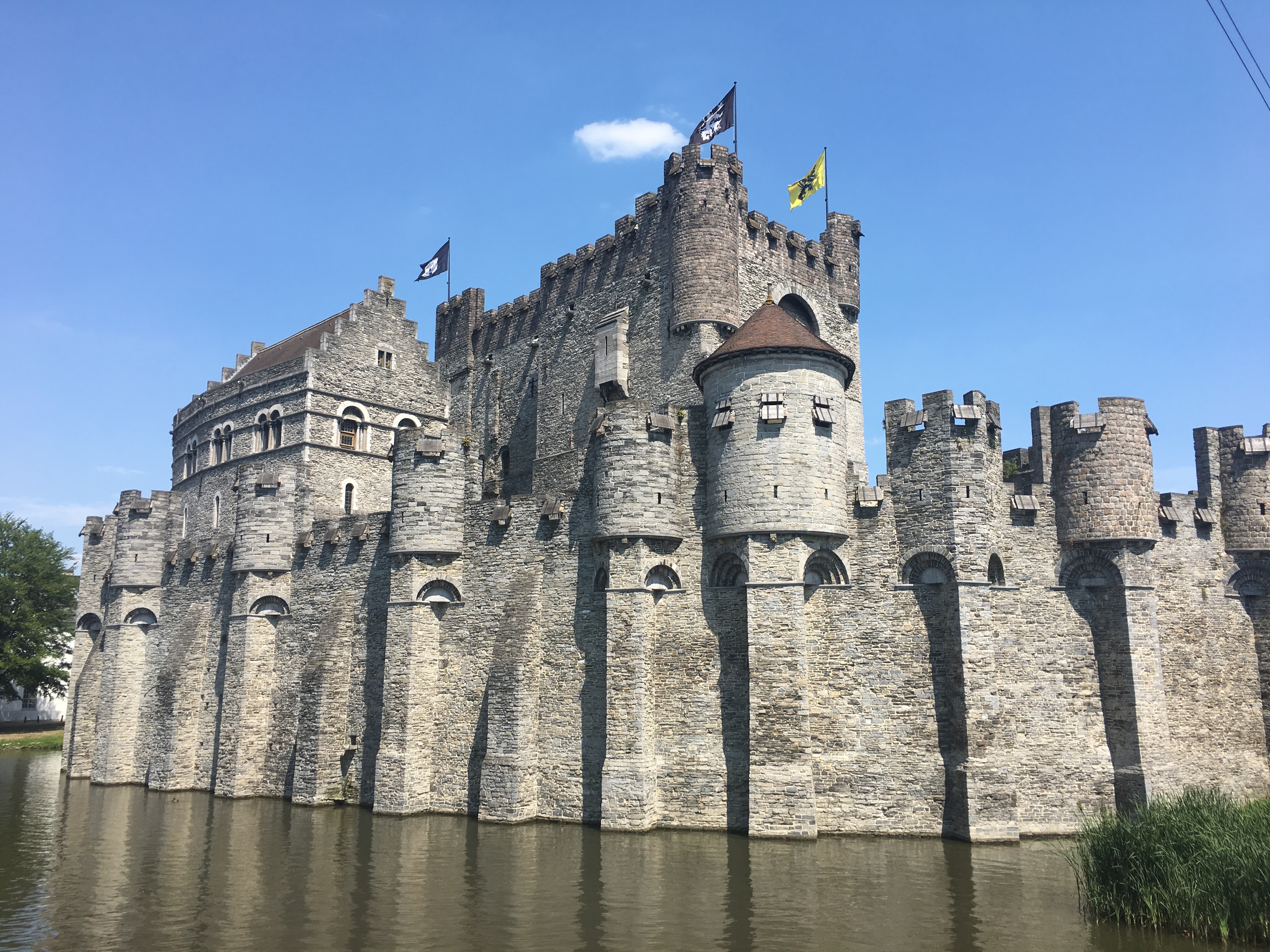 The Castle of the Counts in Ghent, Belgium.