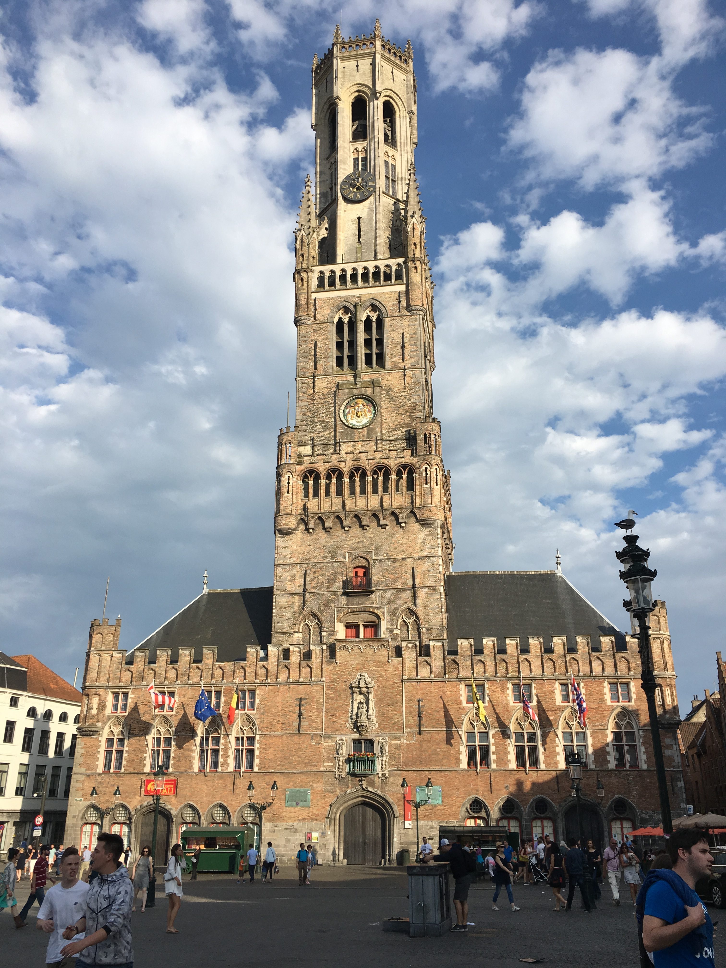 The Belfry of Bruges, Belgium.