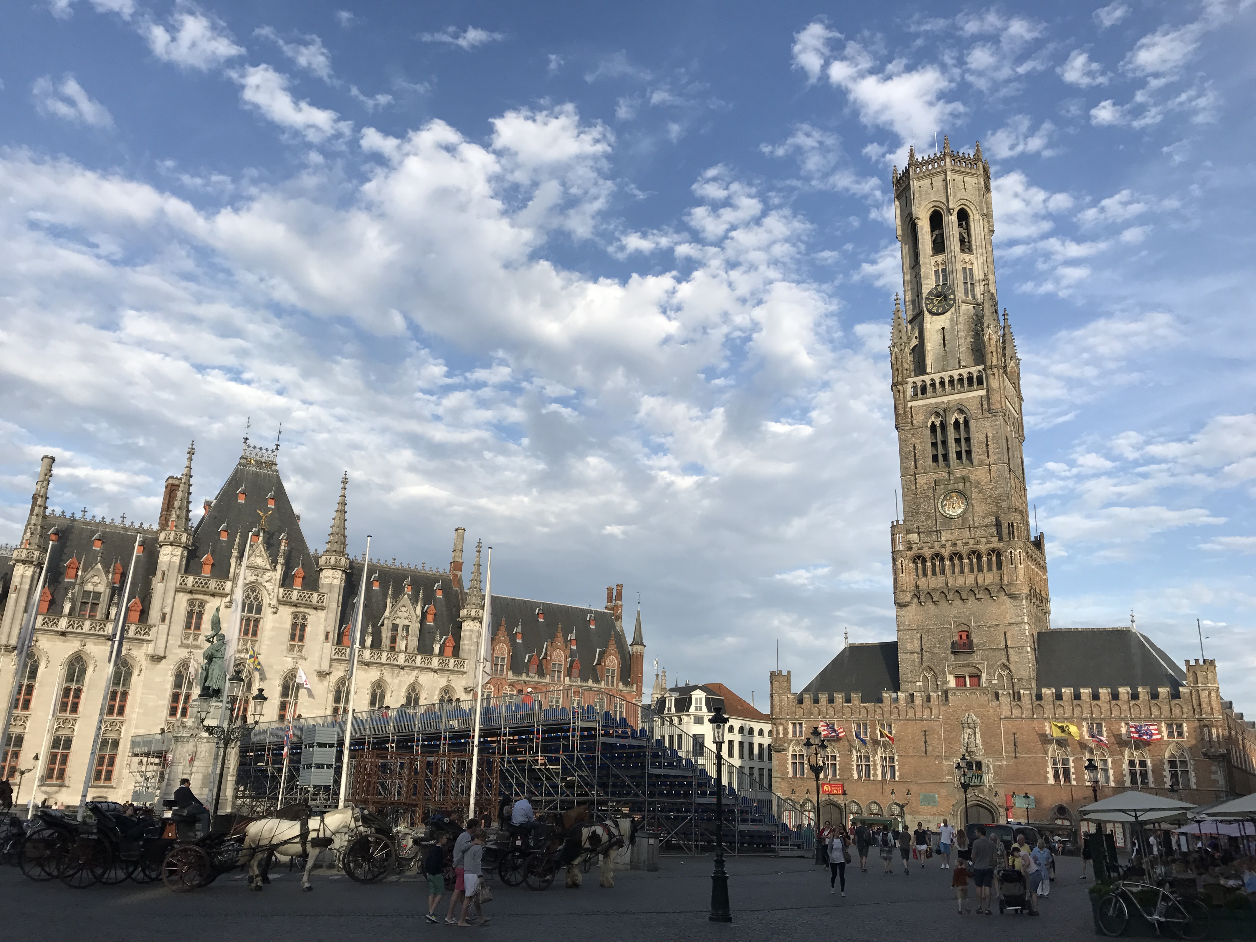 Belfry of Bruges, Belgium.