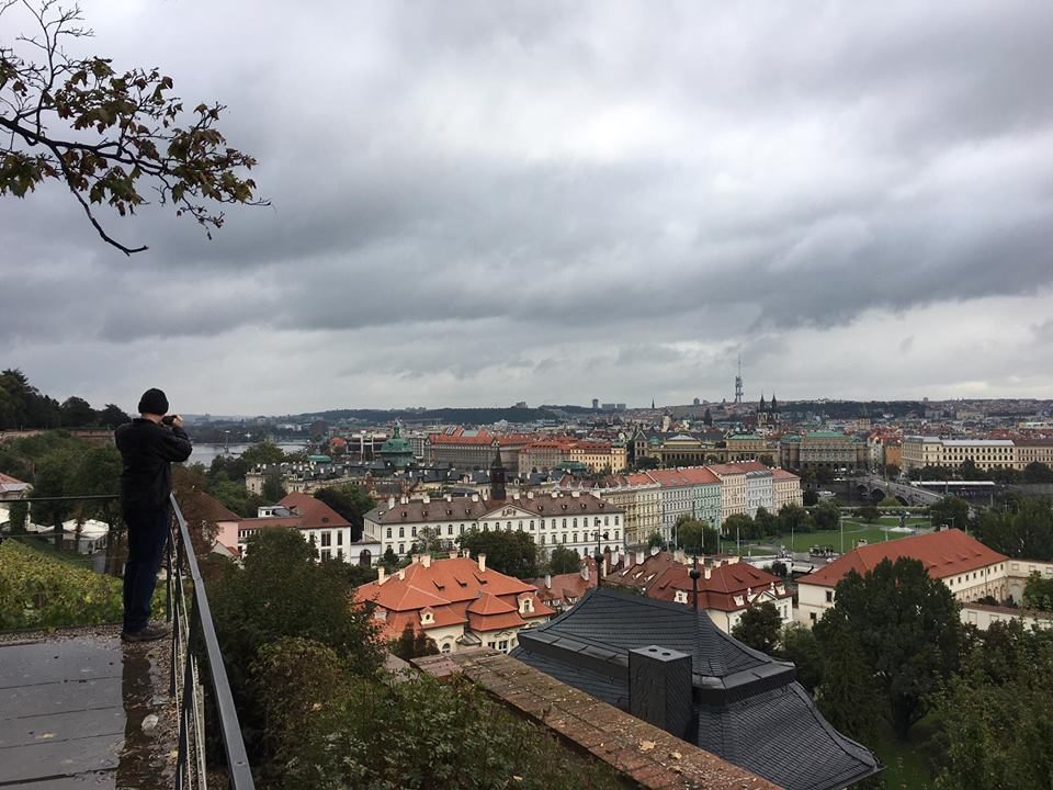 Views over Prague from Prague Castle