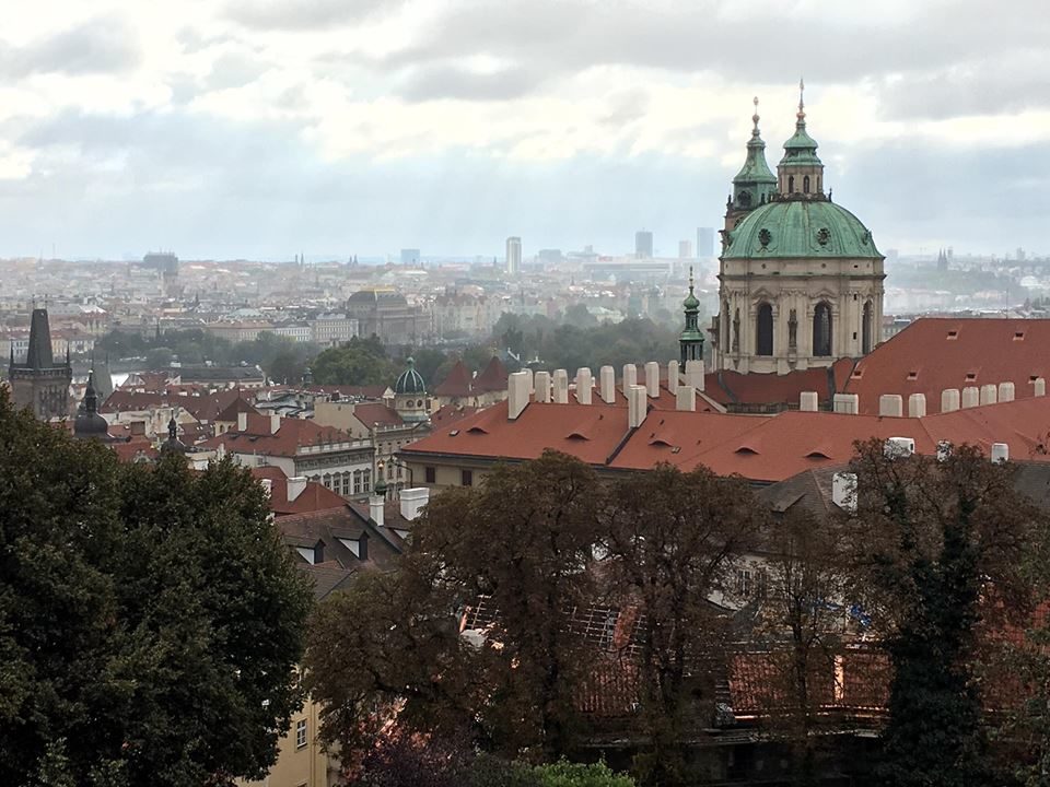 Views over Prague from Prague Castle