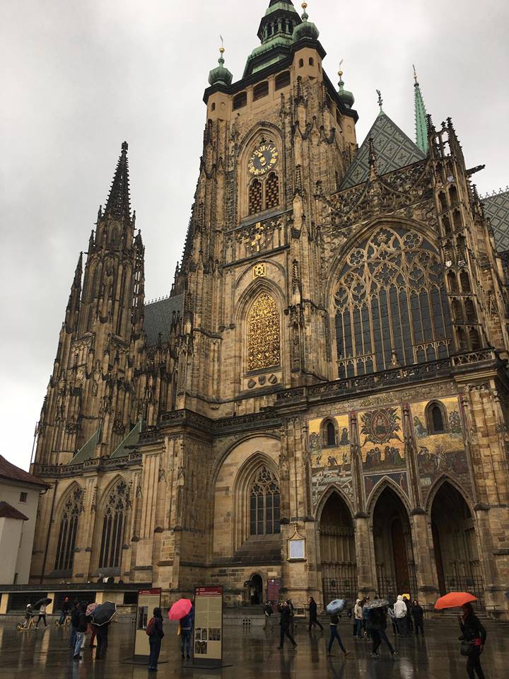 St. Vitus Cathedral in Prague.