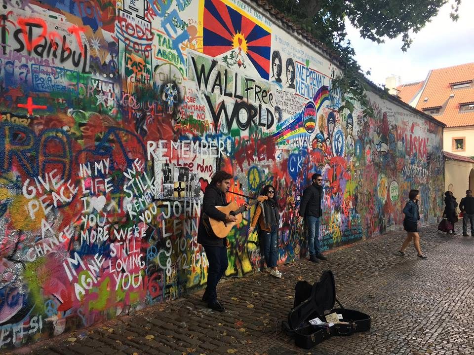 John Lennon Peace Wall in 2016