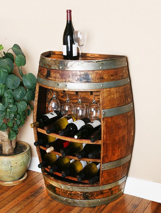 Antique wine barrel