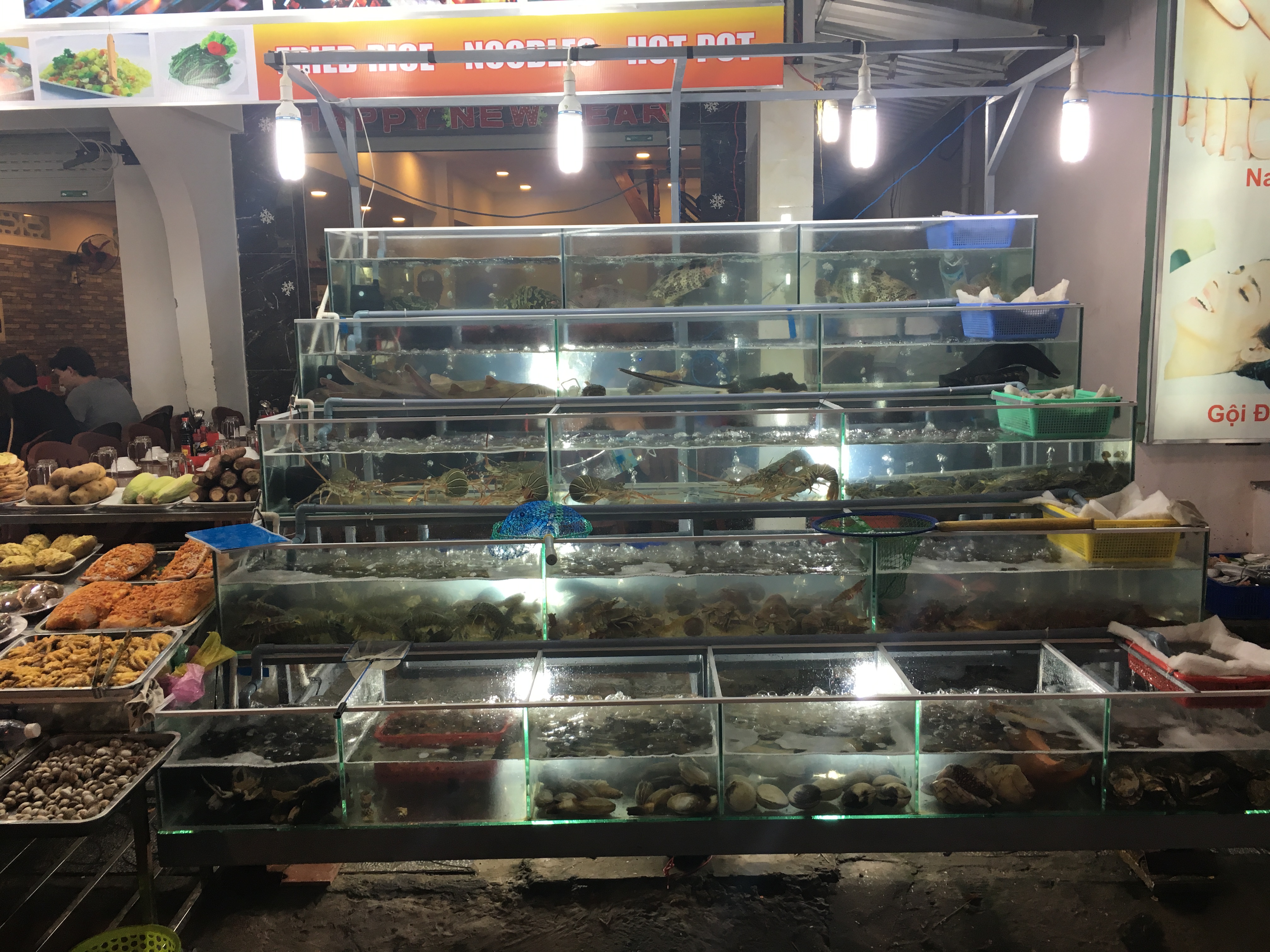 Dinh Cau Night Market in Phu Quoc, Vietnam.