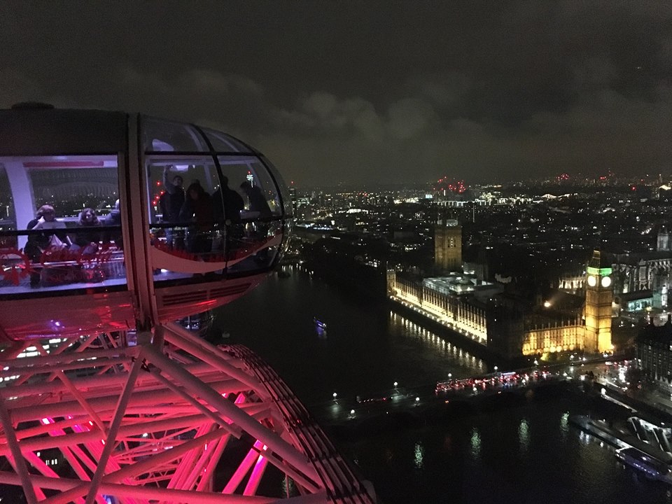 Views from the London Eye.