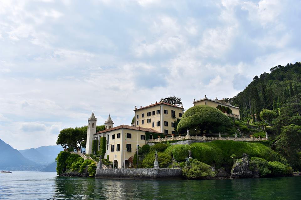 Villa del Balbianello in Lake Como, Italy.