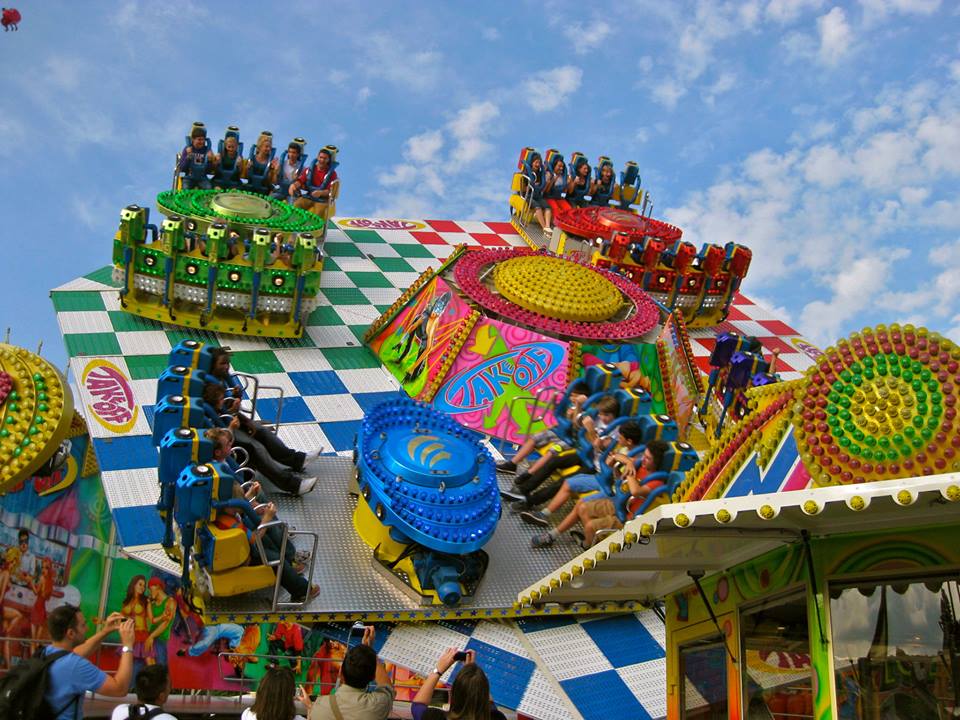 Carnival ride at Bad Dürkheim Wine Fest.