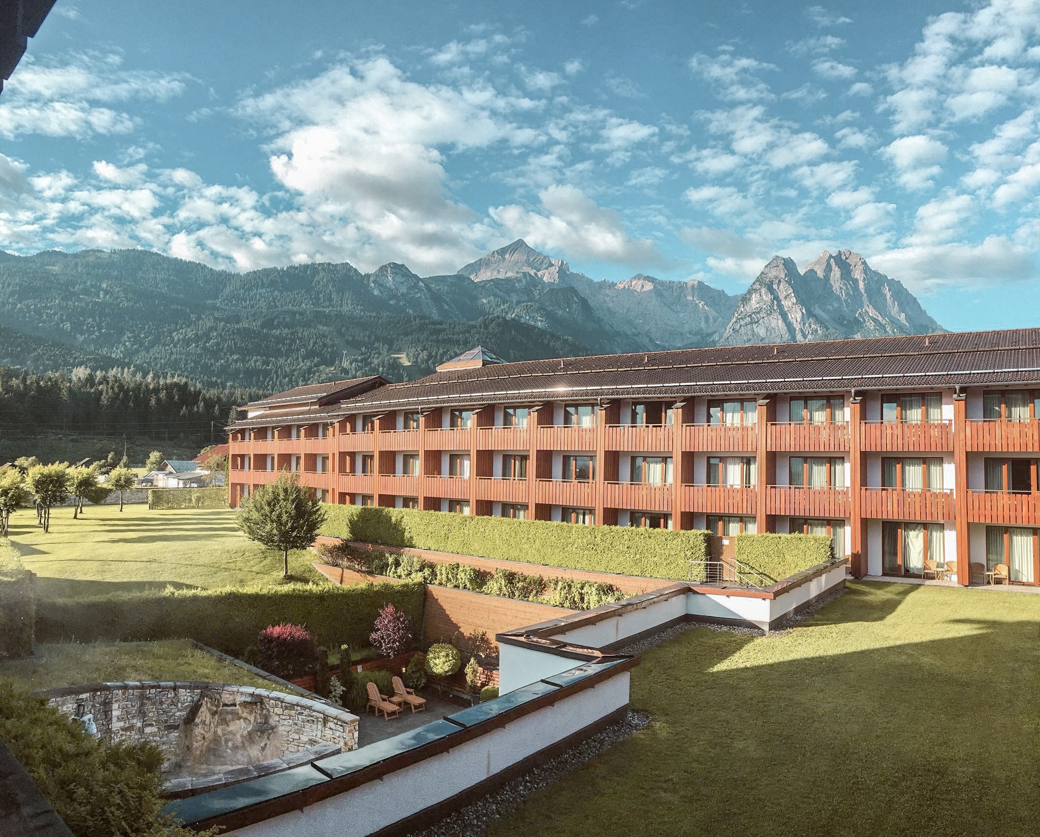 Edelweiss Lodge and Resort in Garmisch-Partenkirchen.